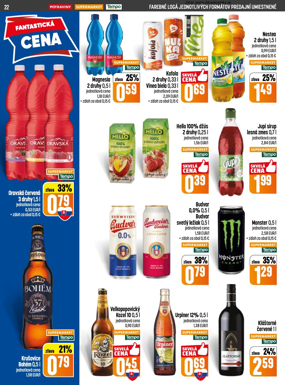 Leták COOP Jednota (30. 4. - 6. 5. 2026) - strana 22 z 28