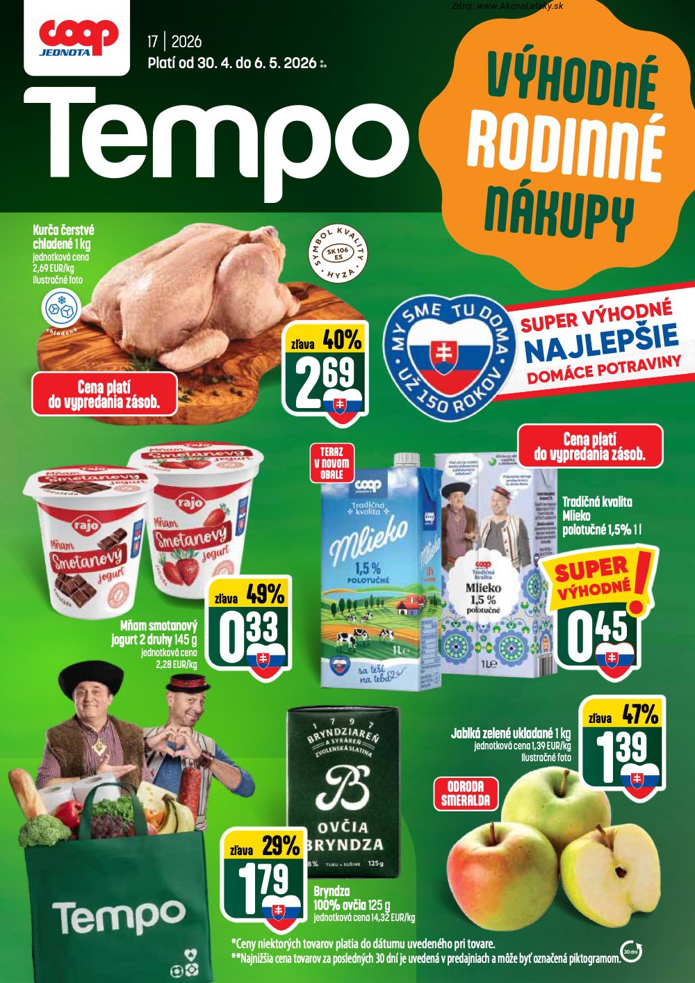 Leták COOP Jednota - strana 1