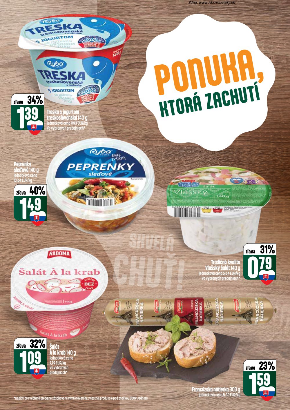 Leták COOP Jednota (30. 4. - 6. 5. 2026) - strana 15 z 58
