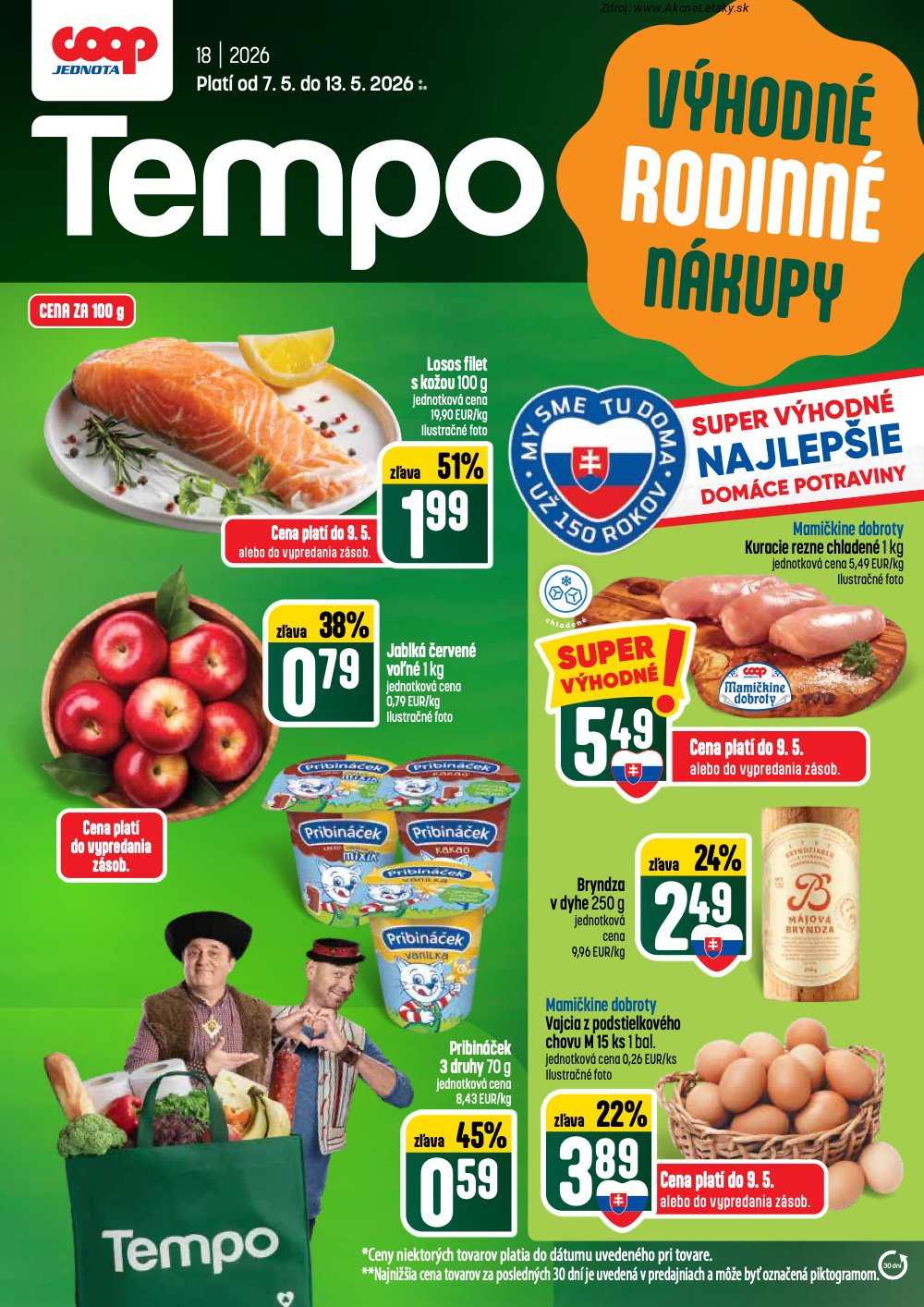 Leták COOP Jednota - strana 1
