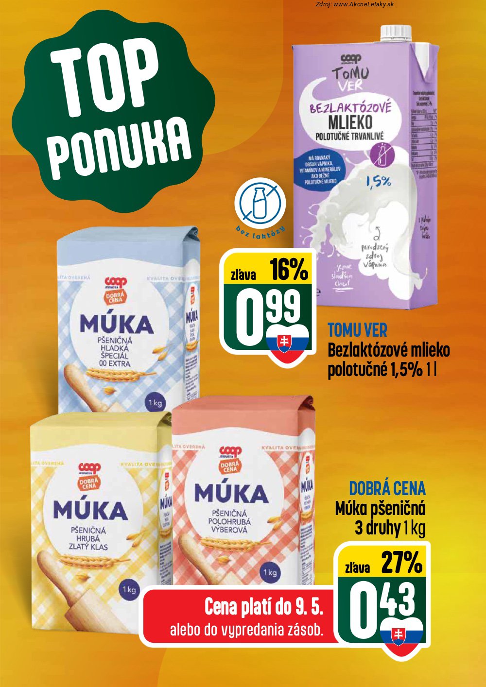 Leták COOP Jednota (7. 5. - 13. 5. 2026) - strana 5 z 60