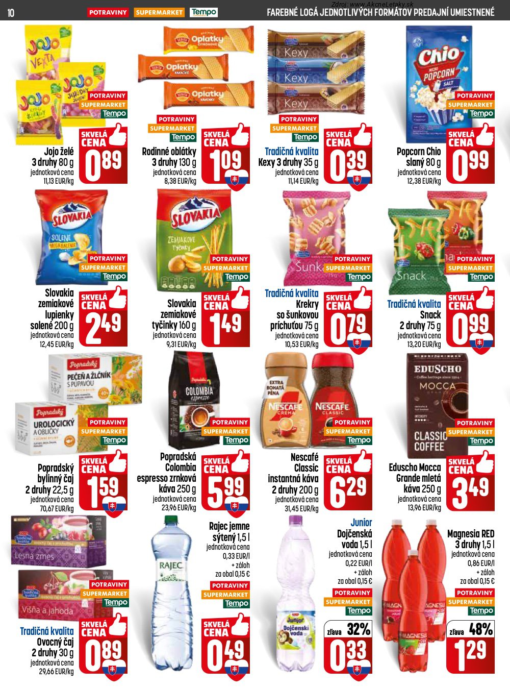 Leták COOP Jednota - strana 10