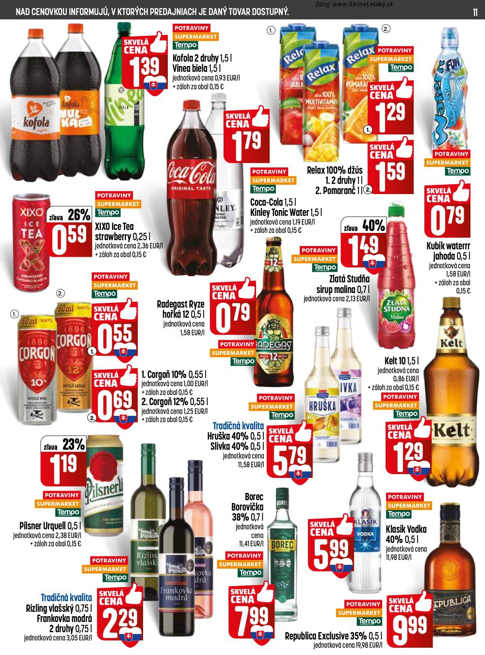 Leták COOP Jednota - strana 11
