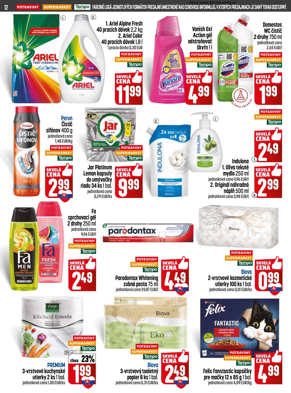 Leták COOP Jednota - strana 12