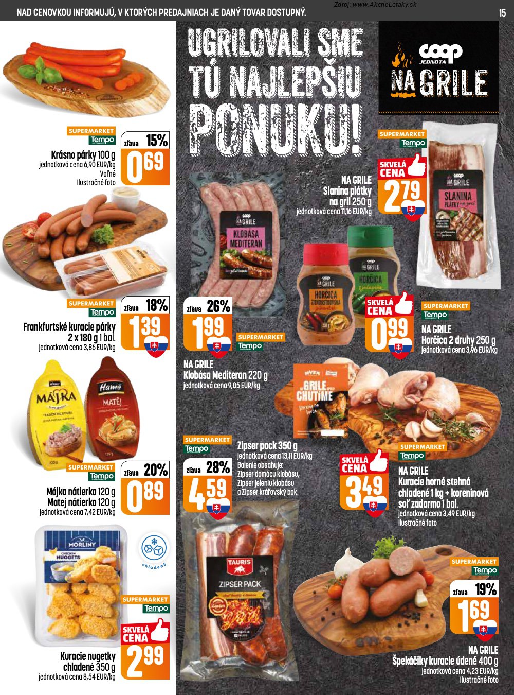 Leták COOP Jednota - strana 15