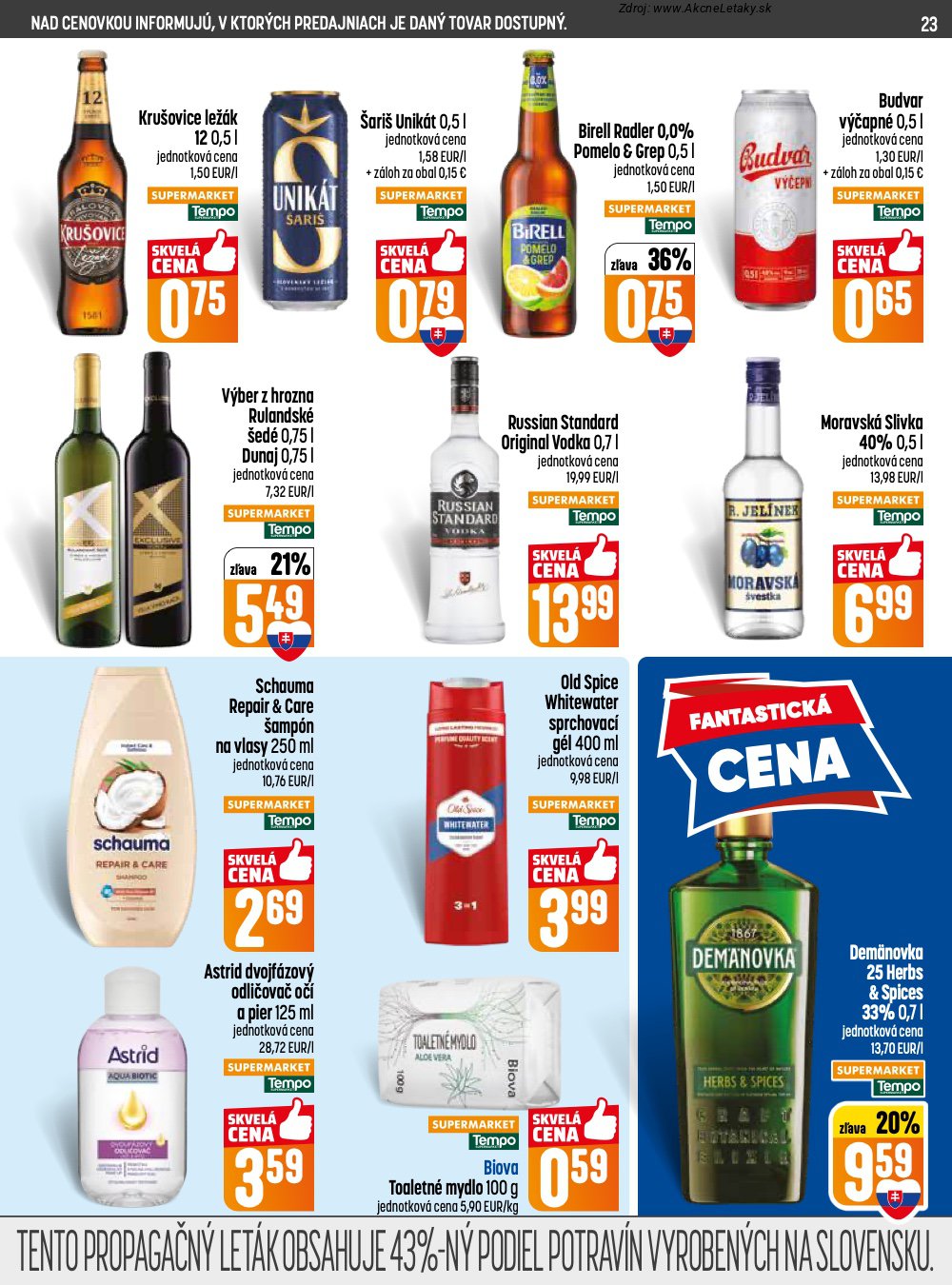 Leták COOP Jednota - strana 23