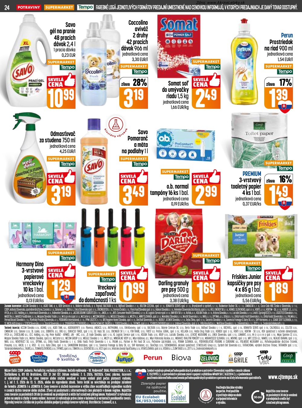 Leták COOP Jednota - strana 24