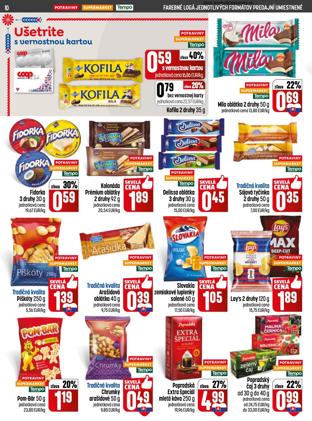 Leták COOP Jednota - strana 10