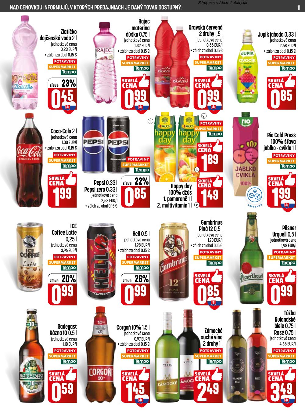 Leták COOP Jednota - strana 11