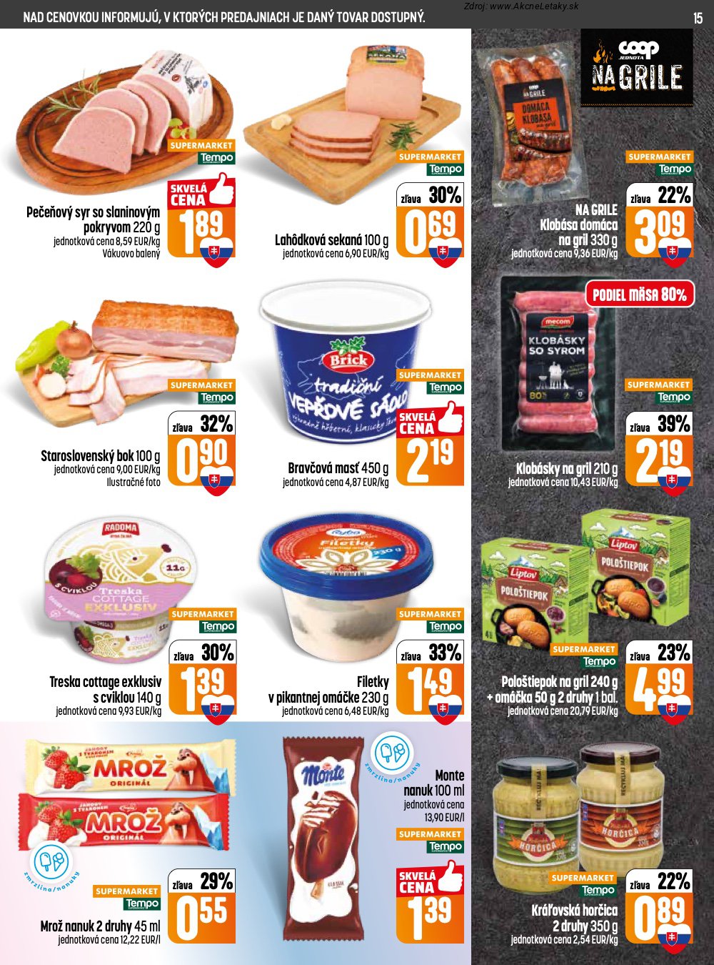 Leták COOP Jednota - strana 15
