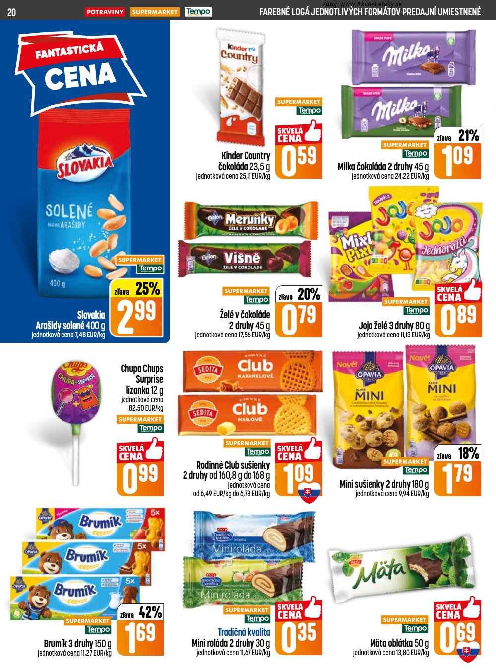 Leták COOP Jednota (14. 5. - 20. 5. 2026) - strana 20 z 28