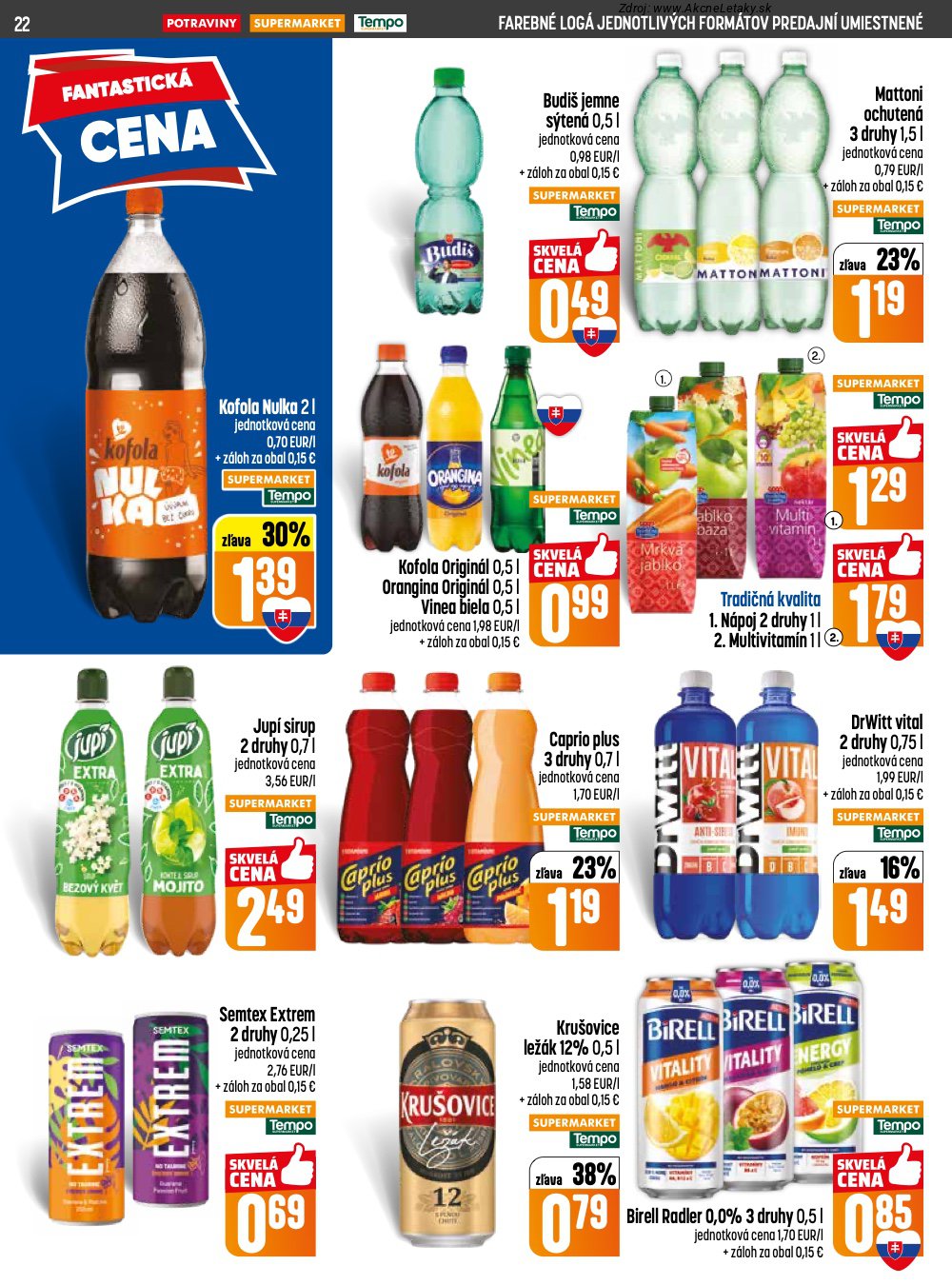 Leták COOP Jednota (14. 5. - 20. 5. 2026) - strana 22 z 28