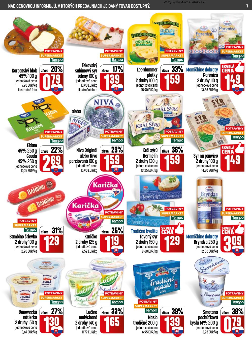 Leták COOP Jednota - strana 7