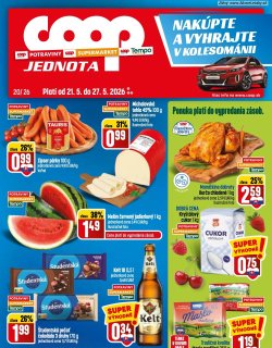 Leták COOP Jednota