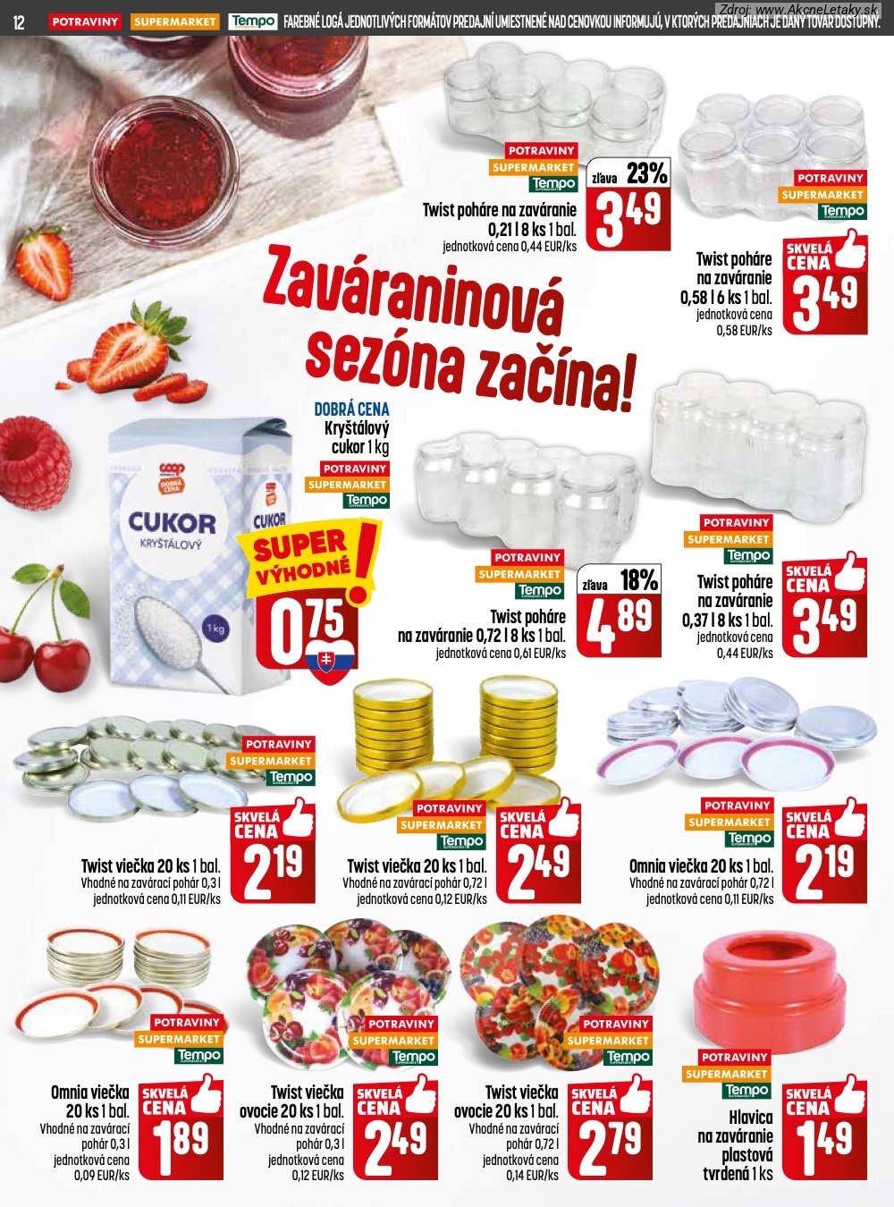 Leták COOP Jednota (21. 5. - 27. 5. 2026) - strana 12 z 28