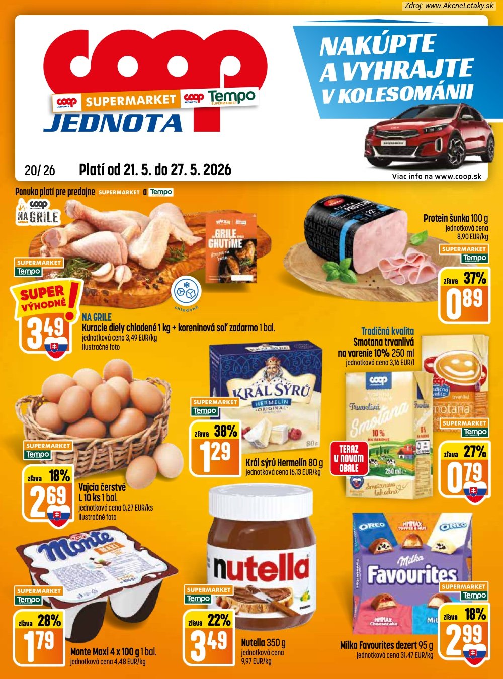 Leták COOP Jednota (21. 5. - 27. 5. 2026) - strana 13 z 28