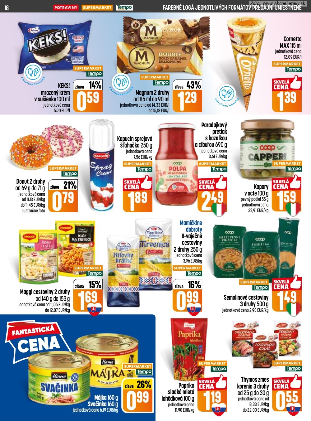 Leták COOP Jednota (21. 5. - 27. 5. 2026) - strana 18 z 28