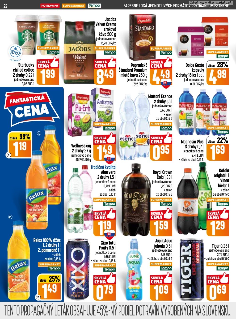 Leták COOP Jednota (21. 5. - 27. 5. 2026) - strana 22 z 28
