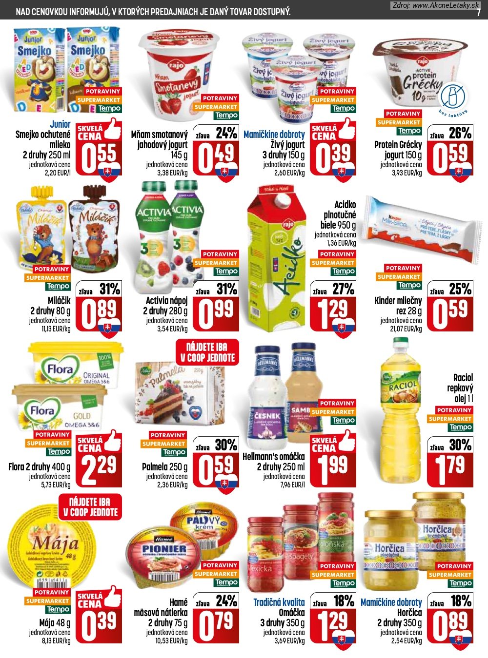 Leták COOP Jednota (21. 5. - 27. 5. 2026) - strana 7 z 28