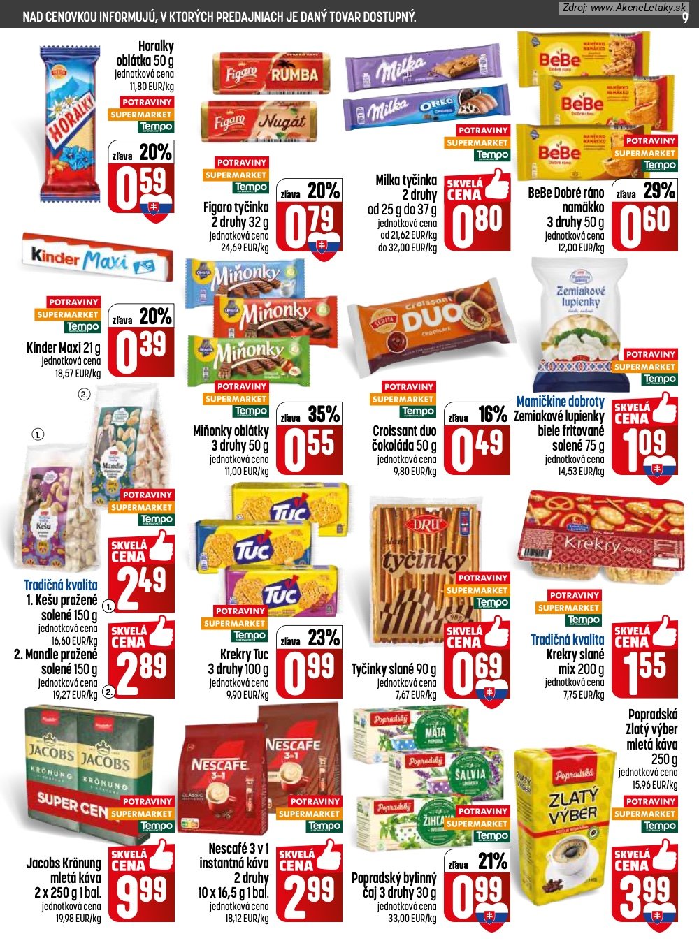Leták COOP Jednota (21. 5. - 27. 5. 2026) - strana 9 z 28