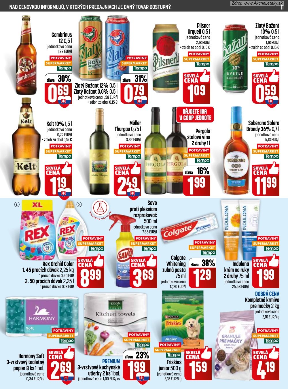 Leták COOP Jednota (28. 5. - 3. 6. 2026) - strana 11 z 28