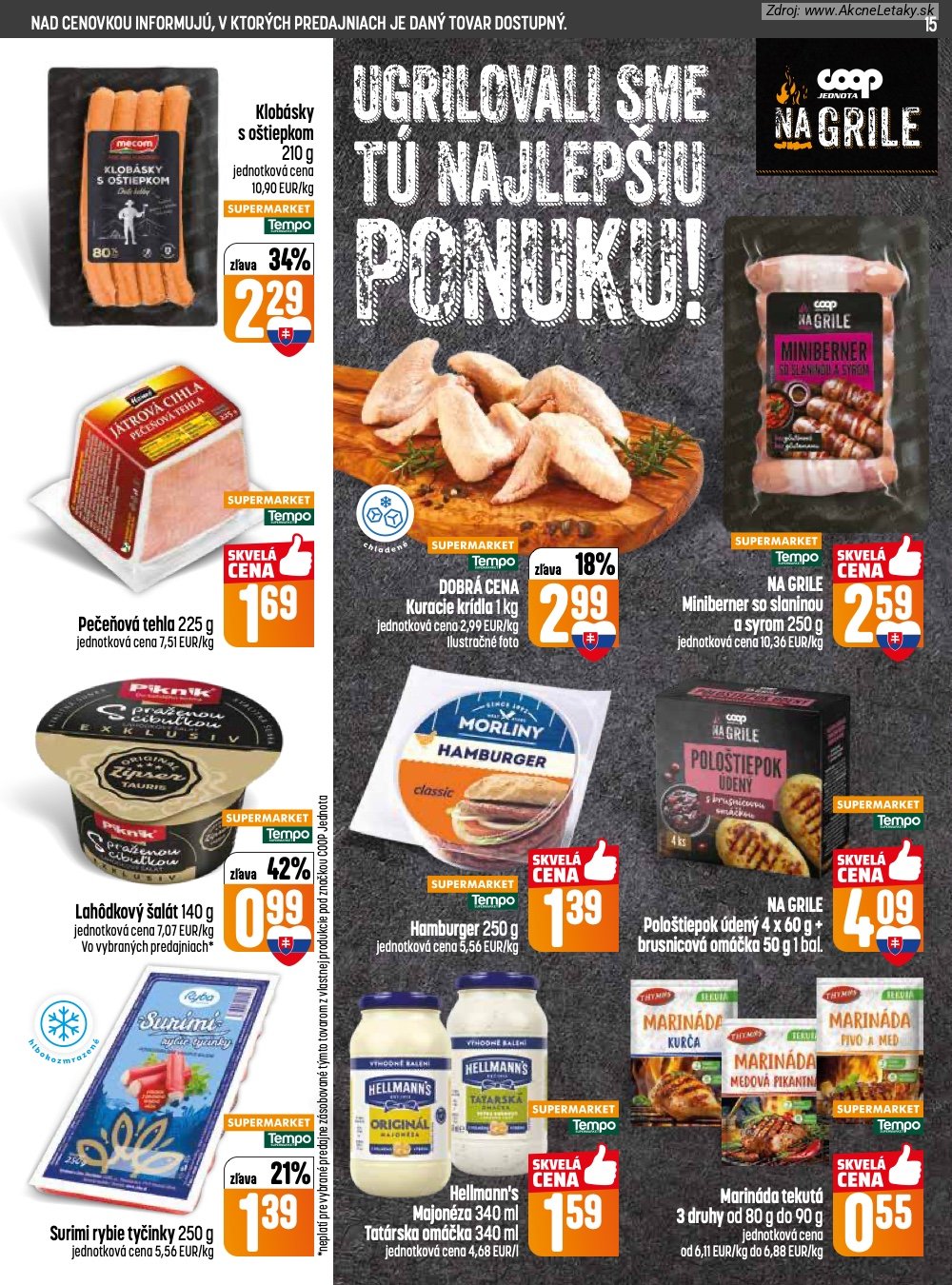 Leták COOP Jednota - strana 15