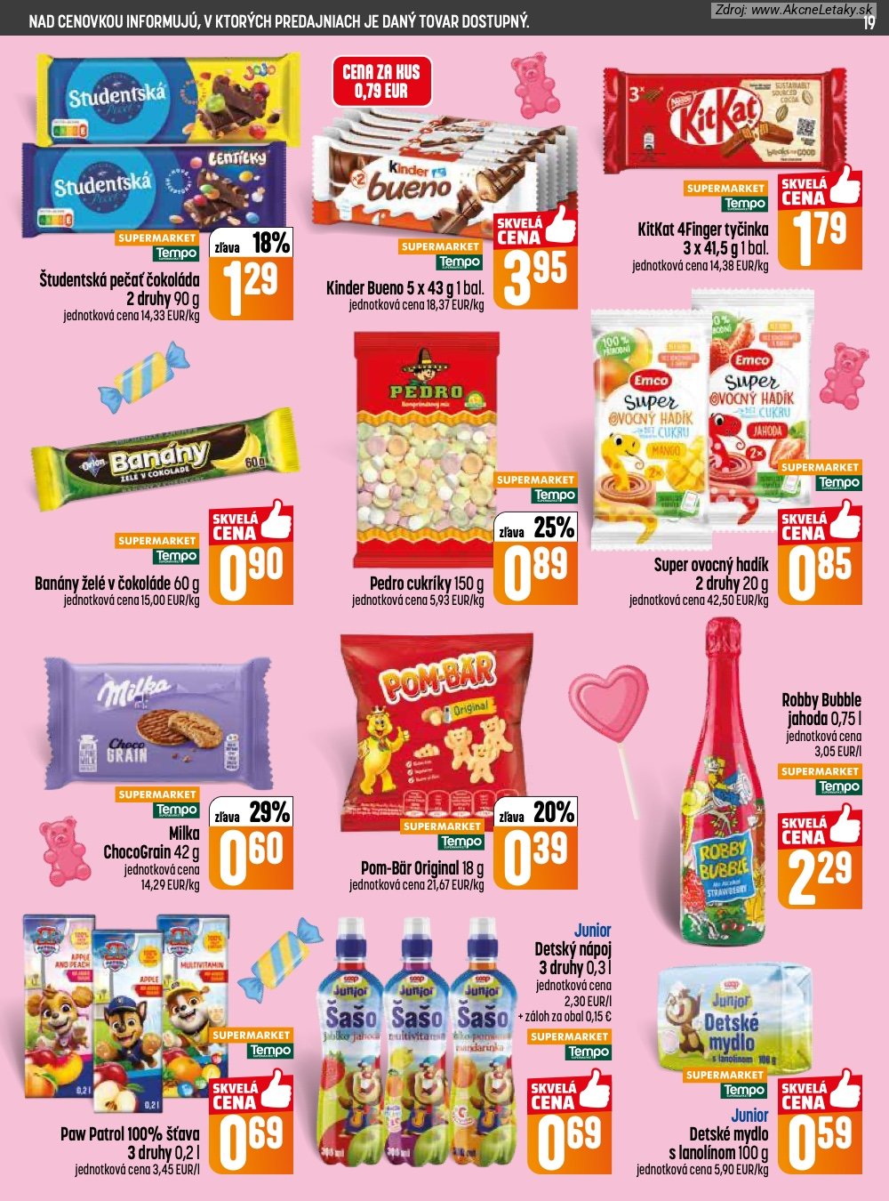 Leták COOP Jednota - strana 19