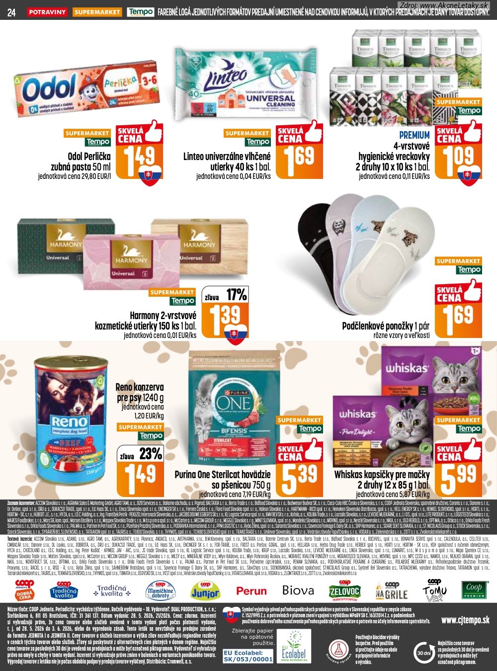 Leták COOP Jednota - strana 24