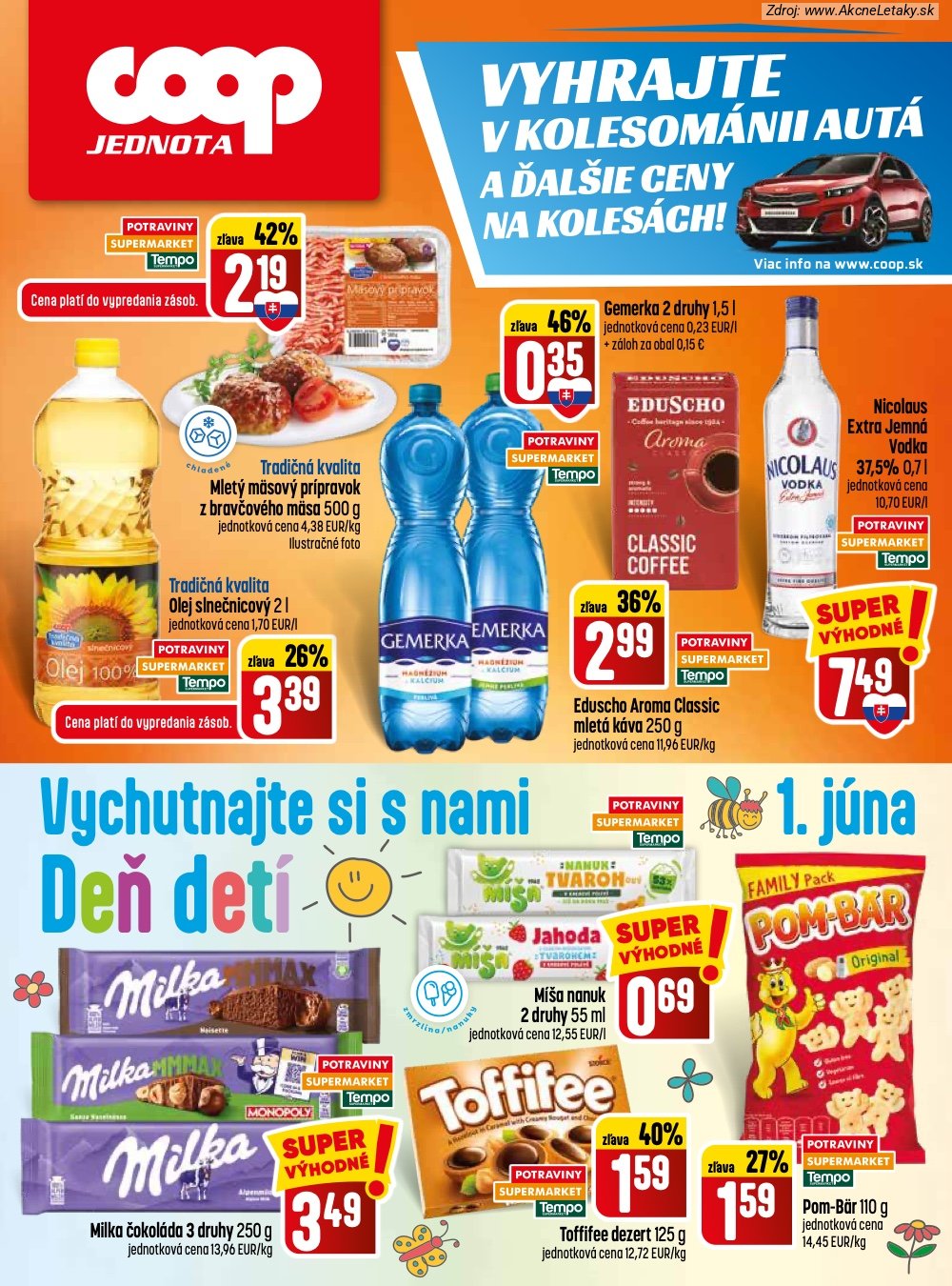 Leták COOP Jednota (28. 5. - 3. 6. 2026) - strana 28 z 28