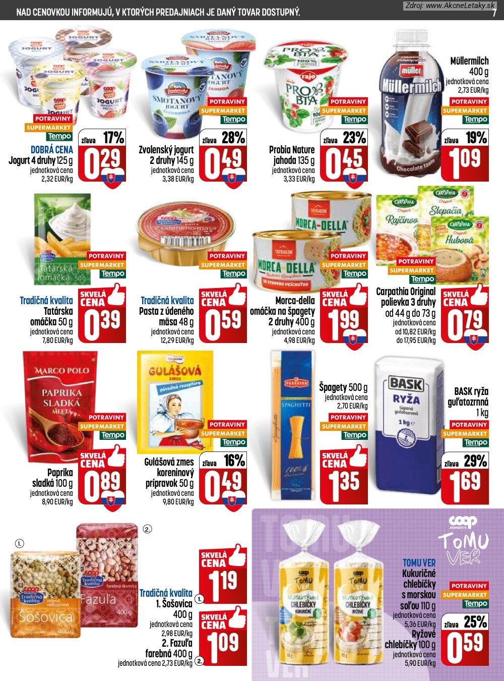 Leták COOP Jednota - strana 7