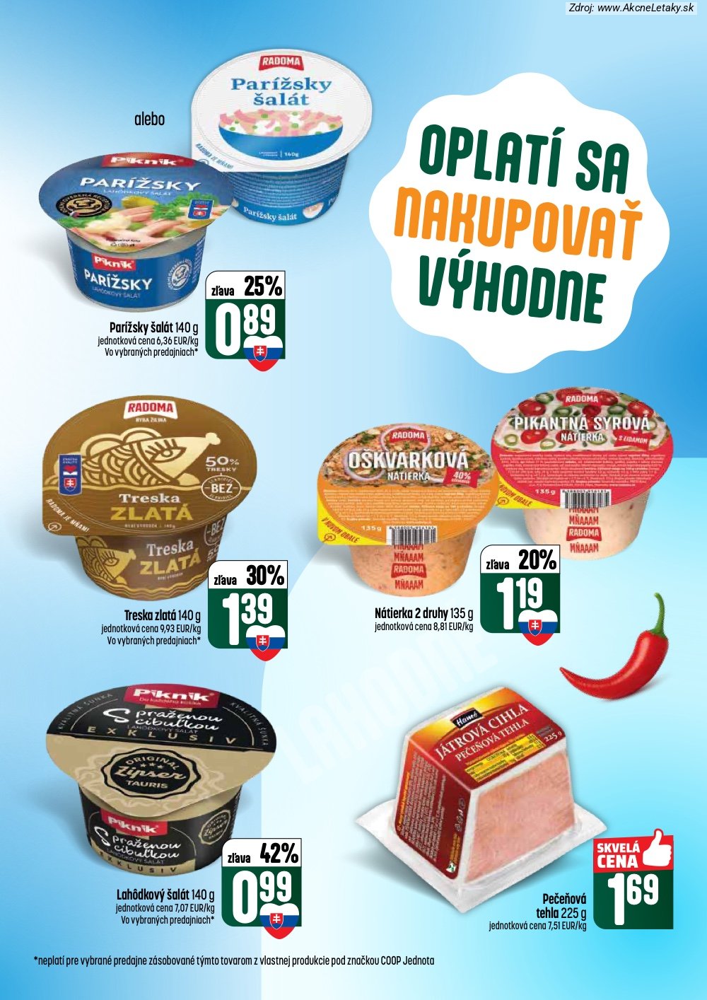 Leták COOP Jednota (28. 5. - 3. 6. 2026) - strana 19 z 60