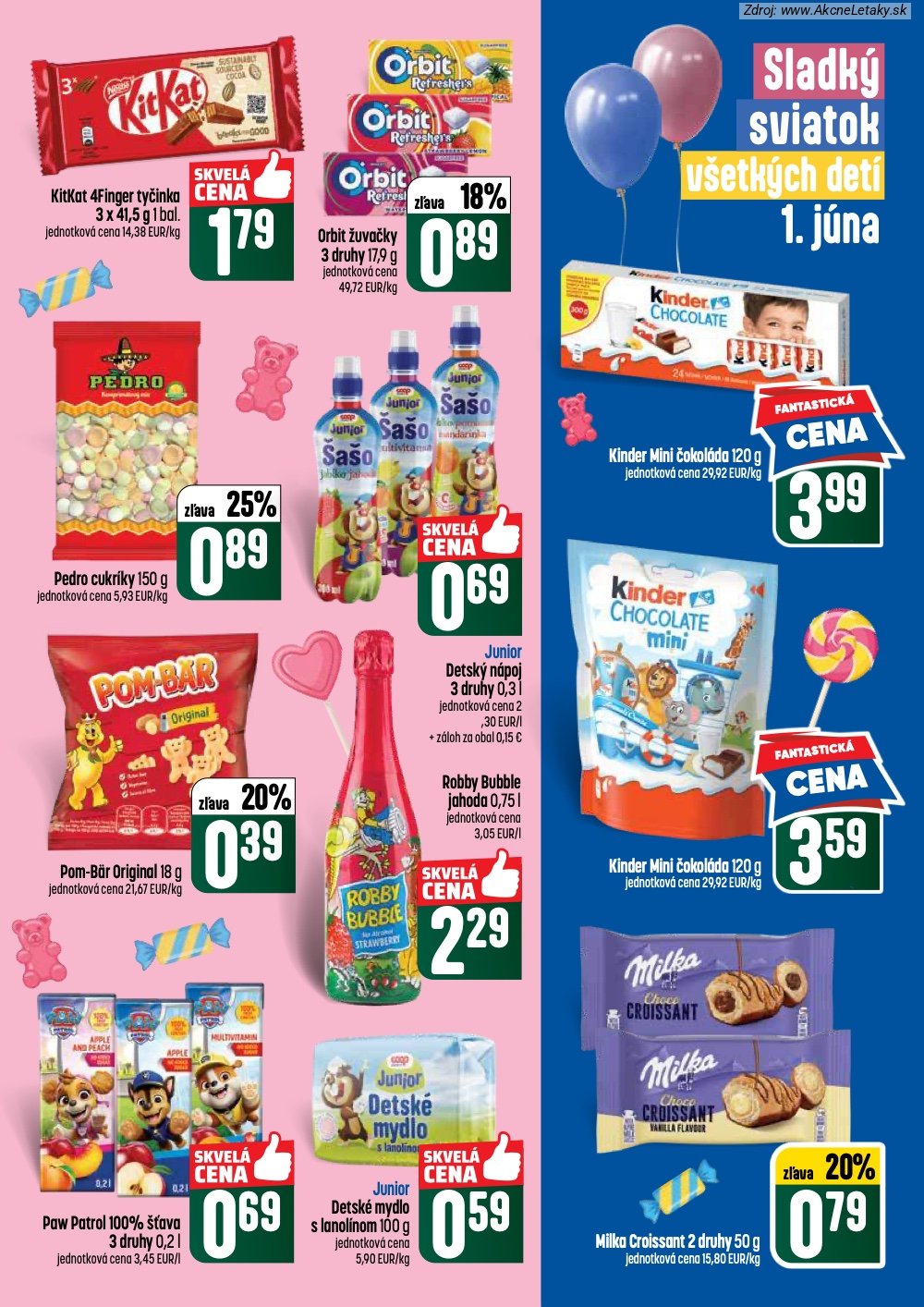 Leták COOP Jednota (28. 5. - 3. 6. 2026) - strana 43 z 60