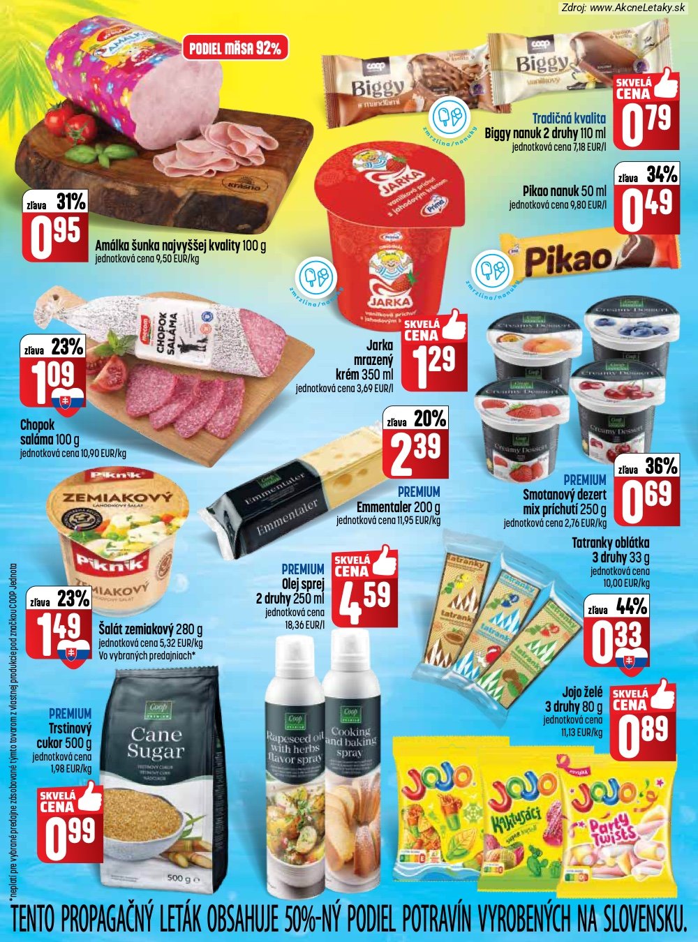 Leták COOP Jednota - strana 6