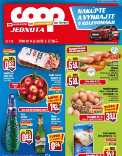 Leták COOP Jednota 4. 6. - 10. 6. 2026 