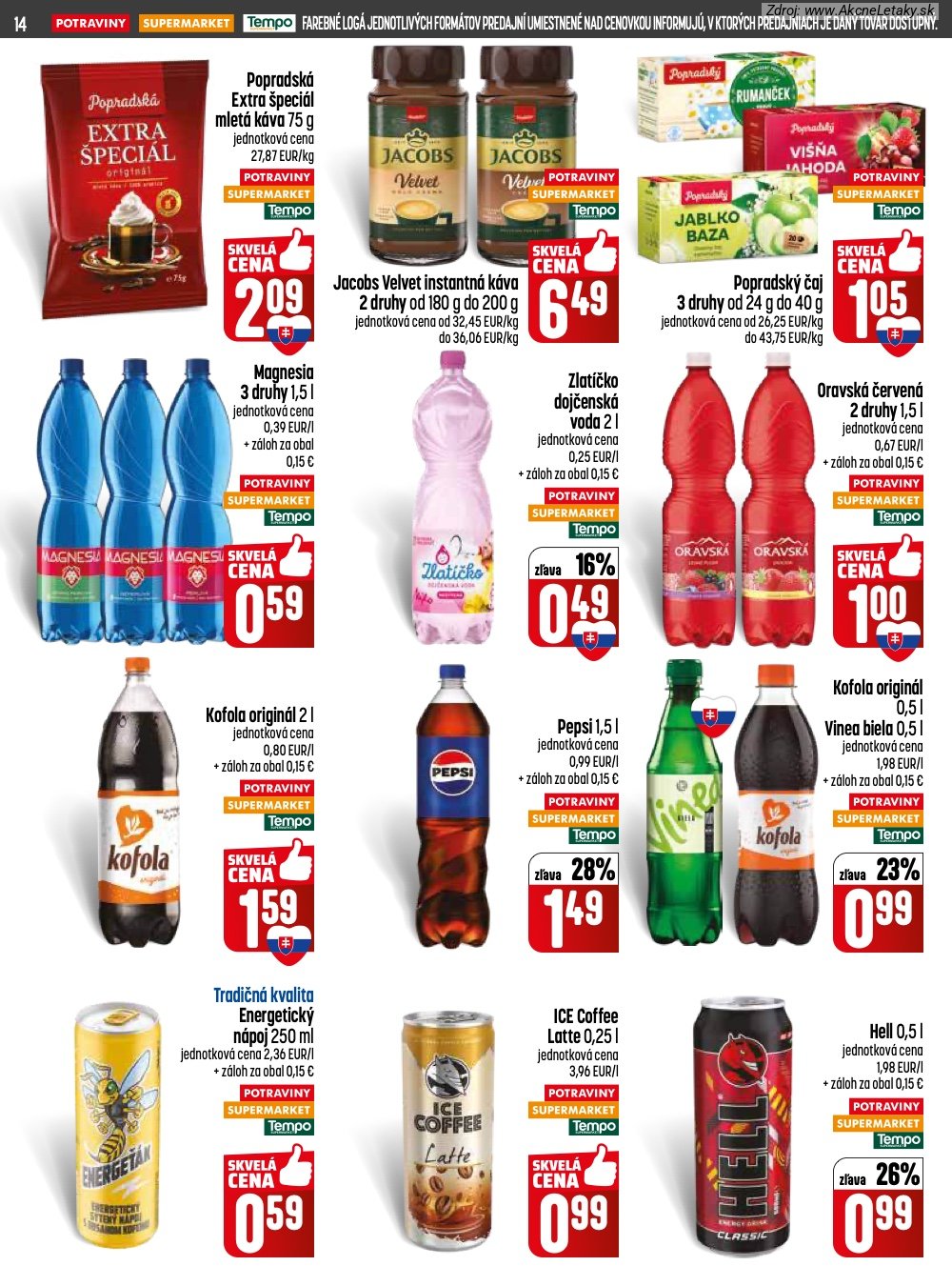 Leták COOP Jednota (4. 6. - 10. 6. 2026) - strana 14 z 32