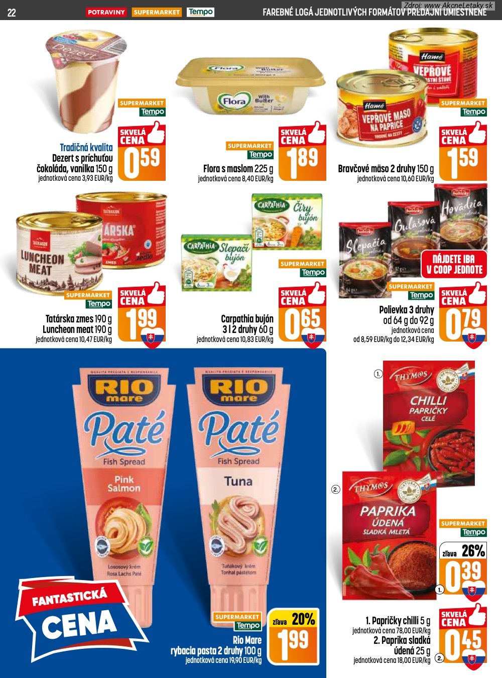 Leták COOP Jednota - strana 22