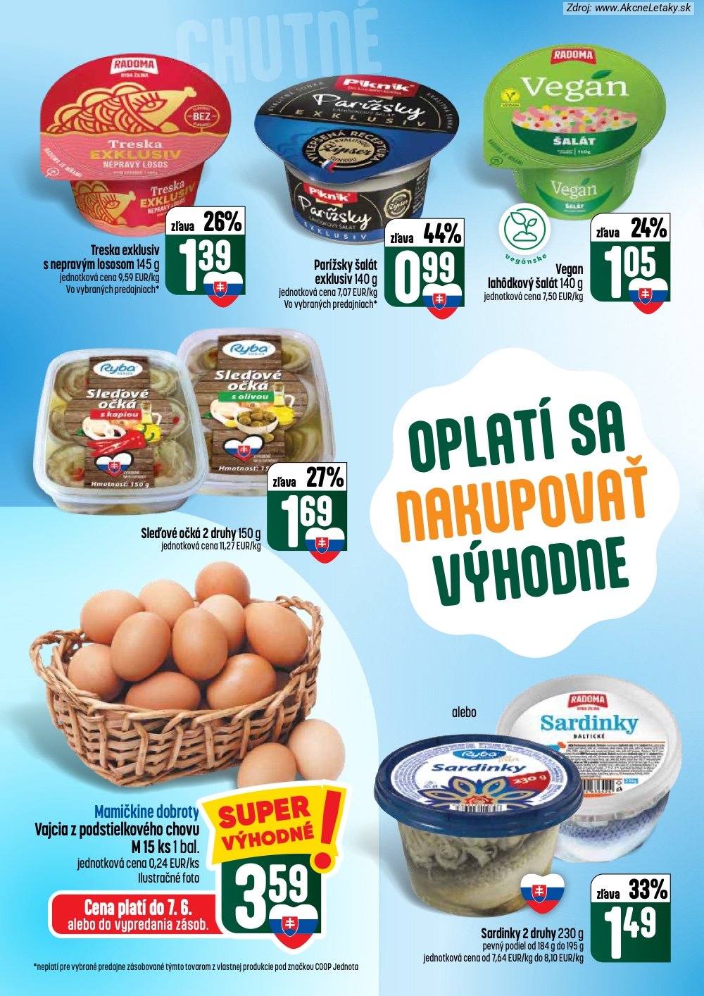 Leták COOP Jednota (4. 6. - 10. 6. 2026) - strana 18 z 62