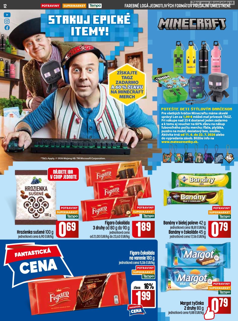 Leták COOP Jednota (11. 6. - 17. 6. 2026) - strana 12 z 32