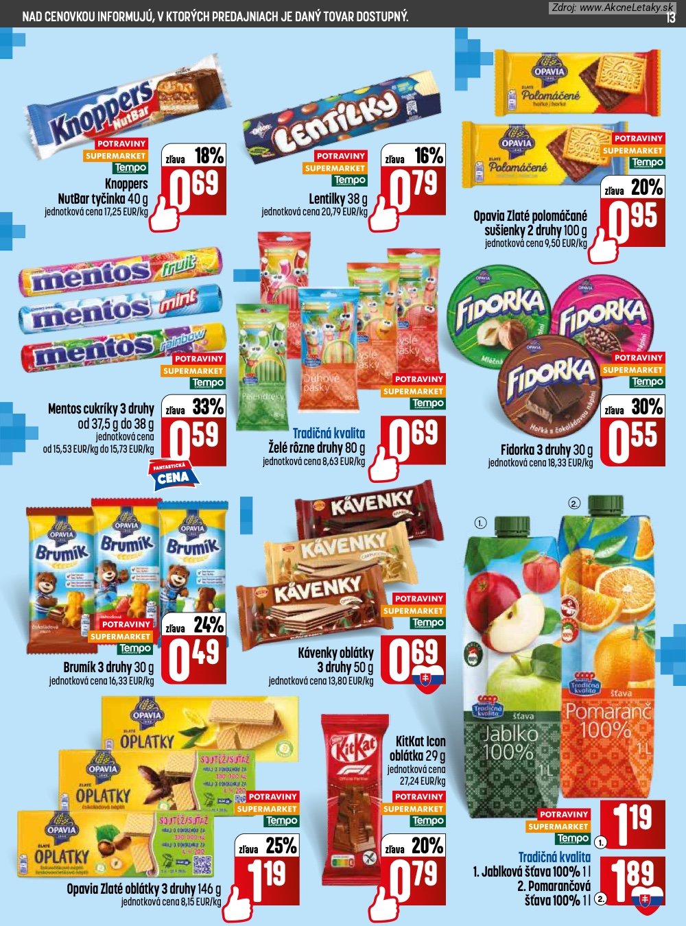 Leták COOP Jednota (11. 6. - 17. 6. 2026) - strana 13 z 32