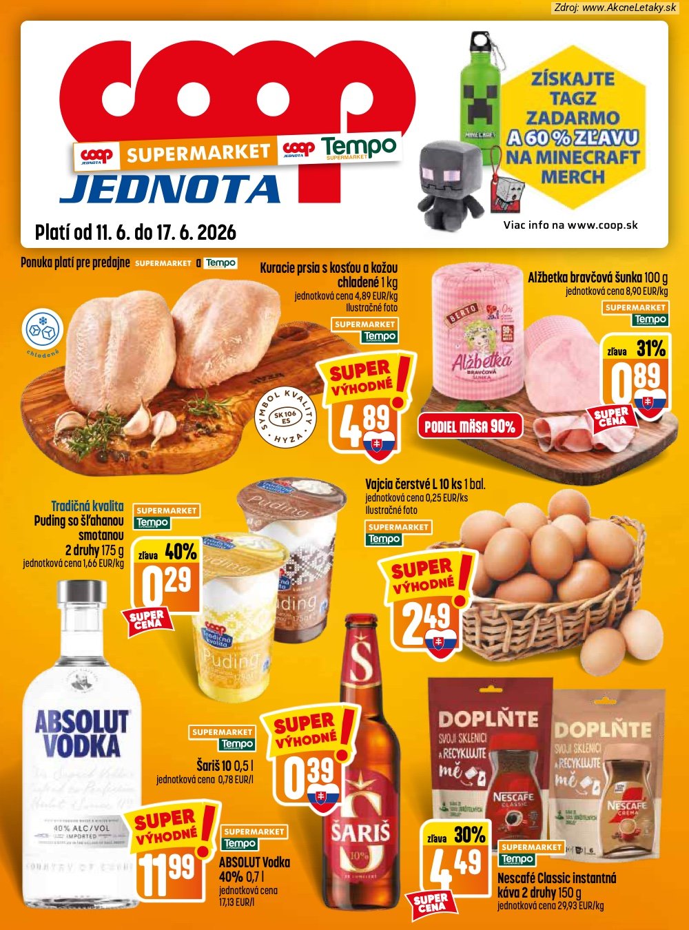 Leták COOP Jednota (11. 6. - 17. 6. 2026) - strana 17 z 32