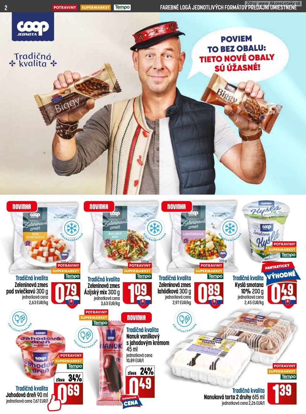 Leták COOP Jednota (11. 6. - 17. 6. 2026) - strana 2 z 32