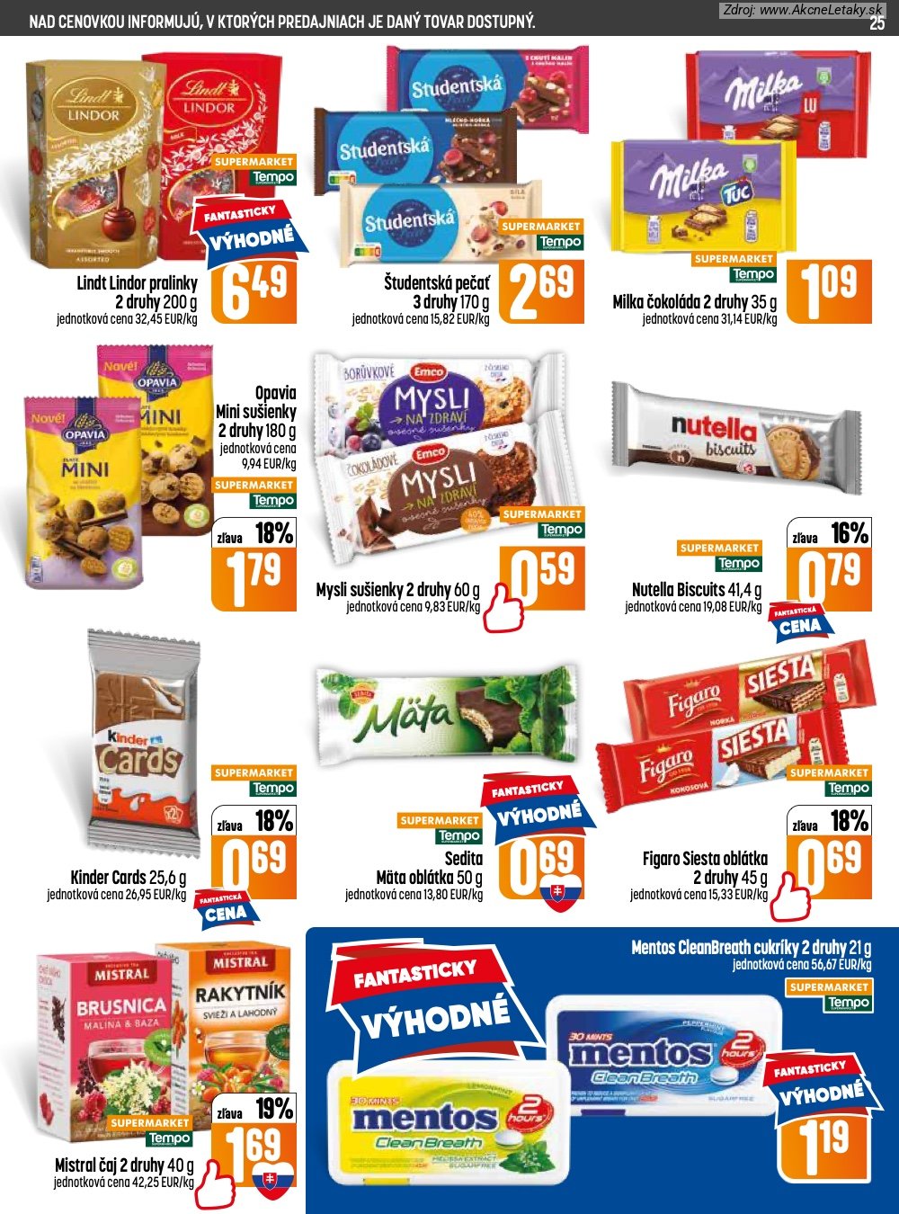 Leták COOP Jednota (11. 6. - 17. 6. 2026) - strana 25 z 32