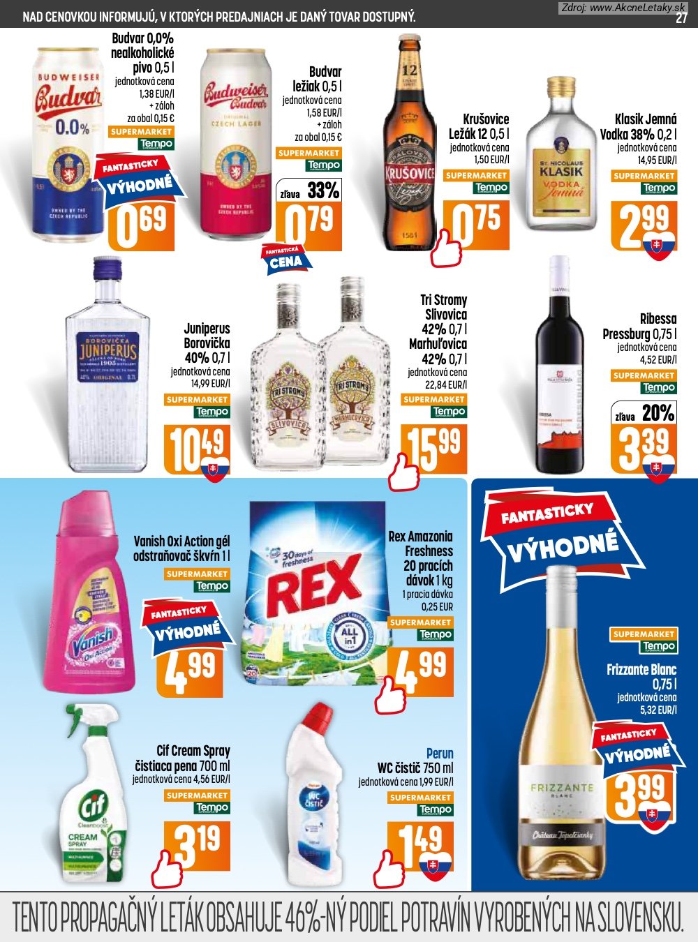 Leták COOP Jednota (11. 6. - 17. 6. 2026) - strana 27 z 32