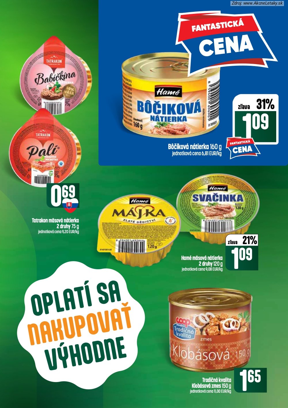 Leták COOP Jednota (11. 6. - 17. 6. 2026) - strana 33 z 60