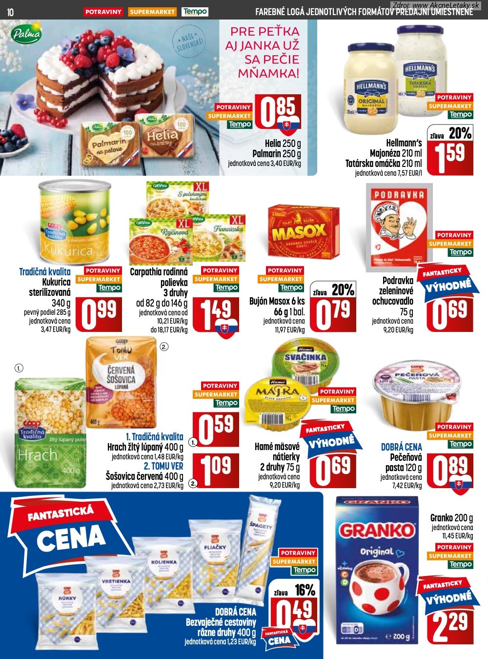 Leták COOP Jednota (18. 6. - 24. 6. 2026) - strana 10 z 32