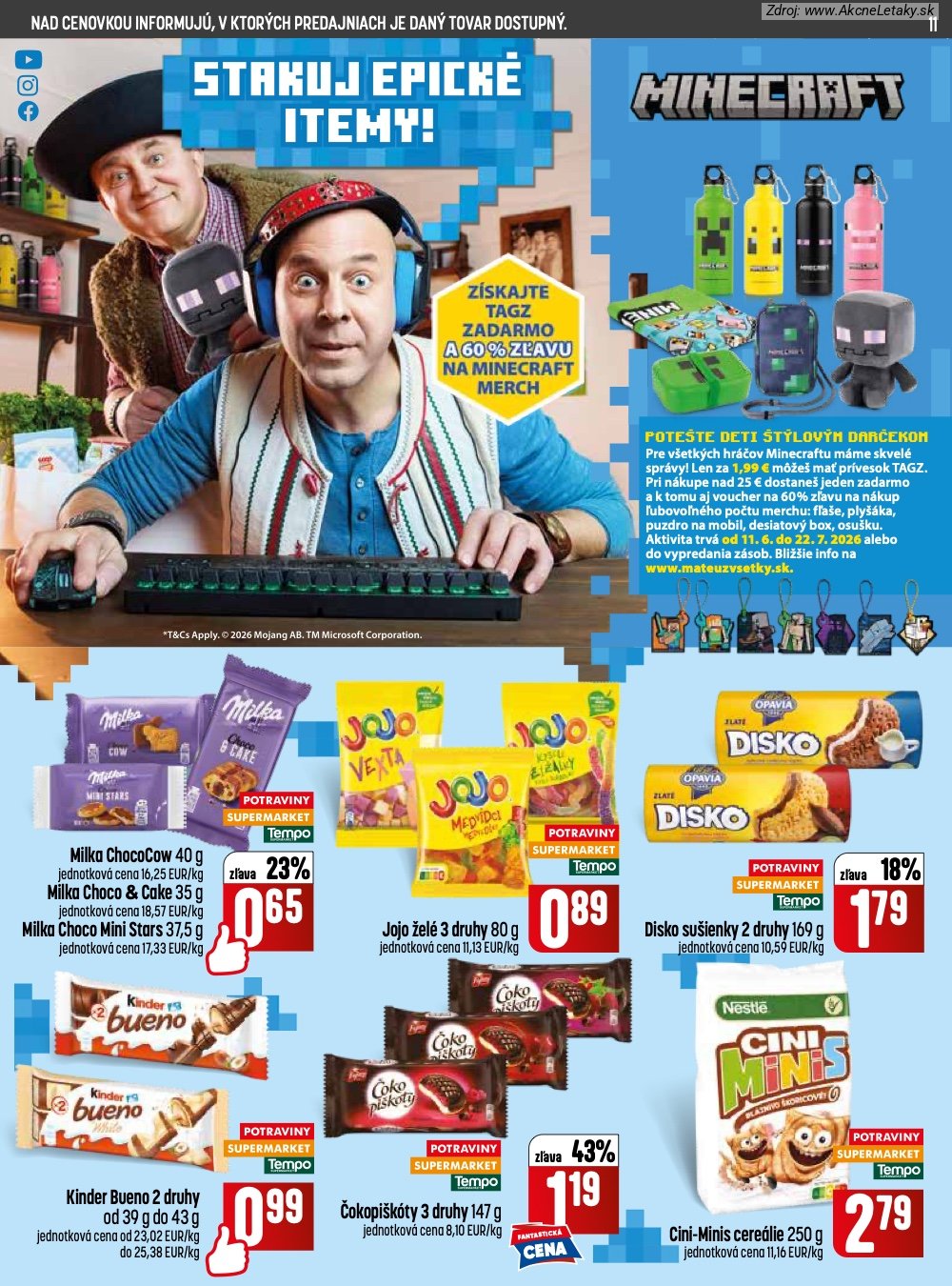 Leták COOP Jednota (18. 6. - 24. 6. 2026) - strana 11 z 32