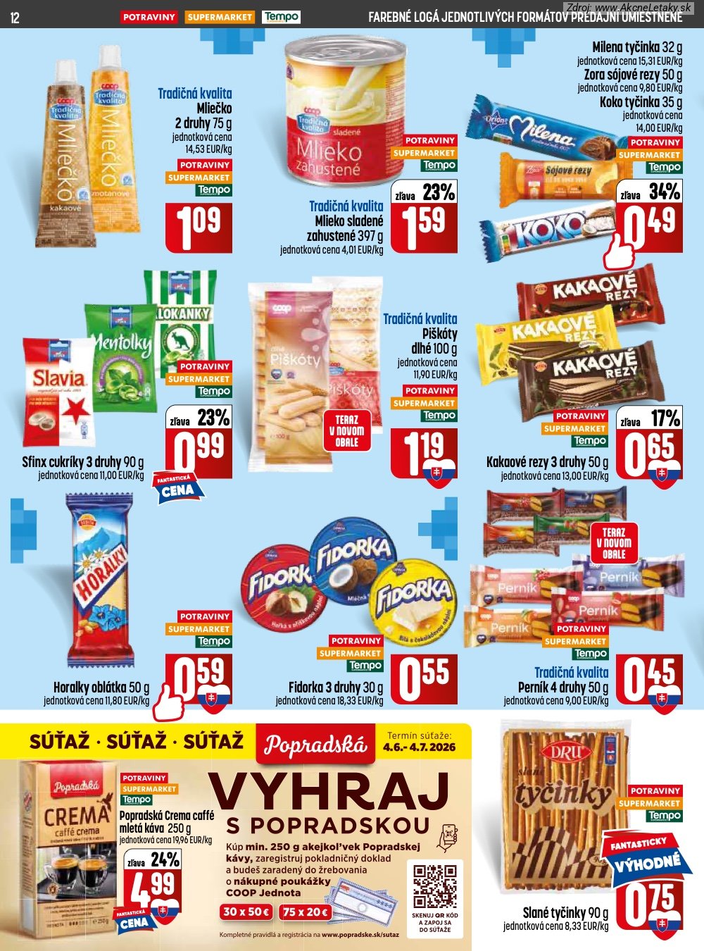 Leták COOP Jednota (18. 6. - 24. 6. 2026) - strana 12 z 32