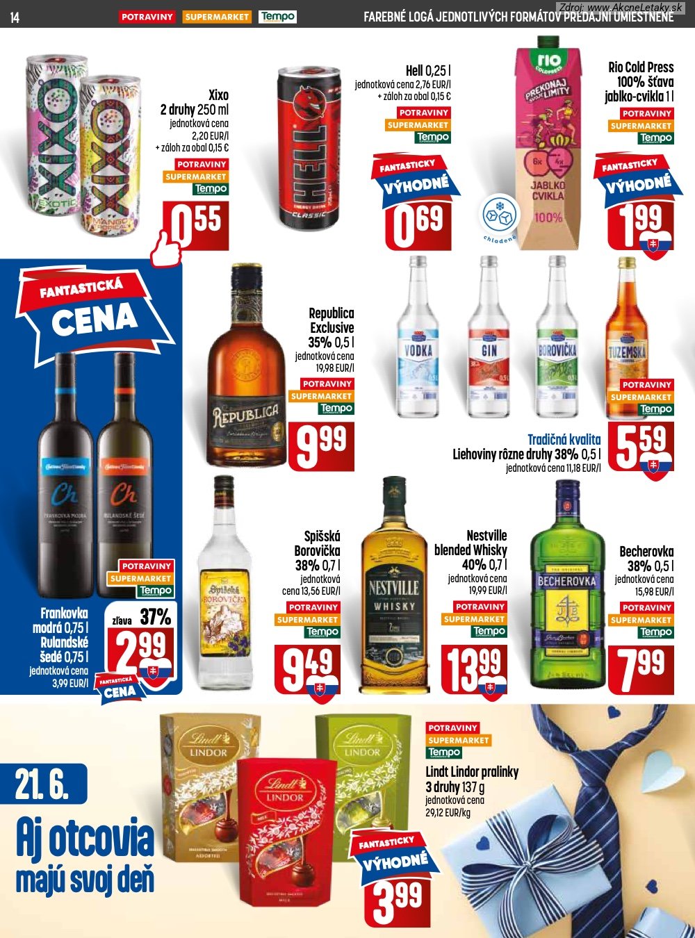 Leták COOP Jednota (18. 6. - 24. 6. 2026) - strana 14 z 32