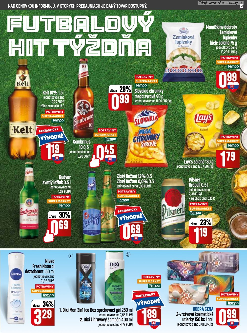 Leták COOP Jednota (18. 6. - 24. 6. 2026) - strana 15 z 32