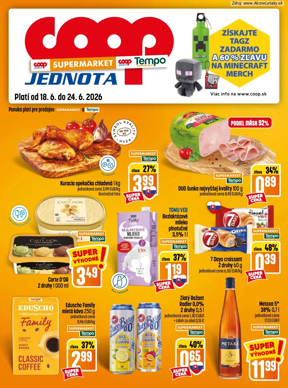Leták COOP Jednota (18. 6. - 24. 6. 2026) - strana 17 z 32